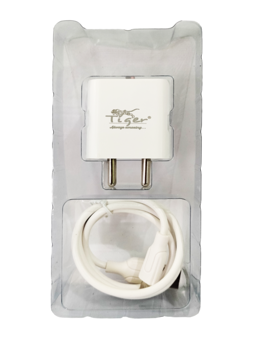 Tiger QualComm Quick Charge 3.0 Fast Charger with Micro USB Cable (HC2) - Image 5