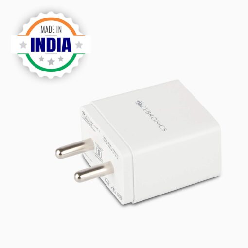 ZEBRONICS 18W Rapid Charger with Type C Cable (Zeb-MA5311Q) - Image 2