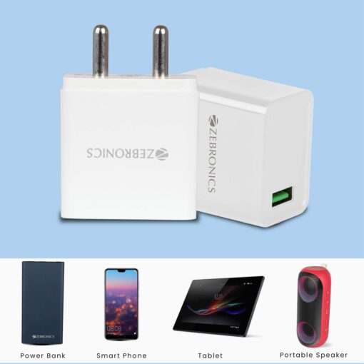ZEBRONICS 18W Rapid Charger with Type C Cable (Zeb-MA5311Q) - Image 3