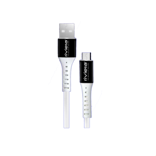 Riviera 4.5 Amps Fast Charing Cable with QC 3.0 Support (DT-61) (White)