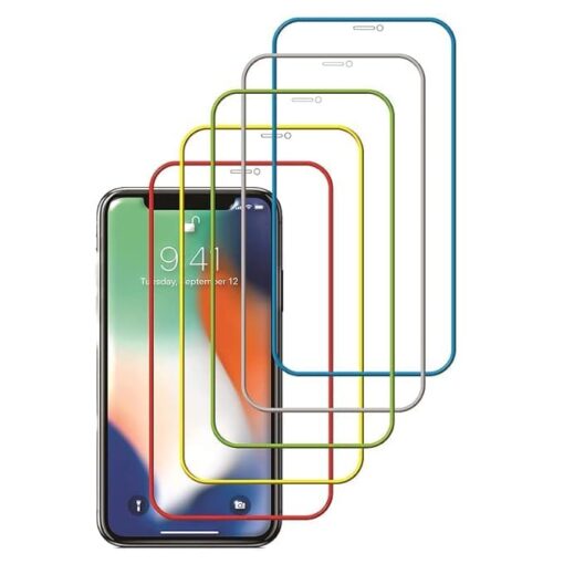 Radium Colorful Glowing Tempered Glass for All Mobiles - Image 2