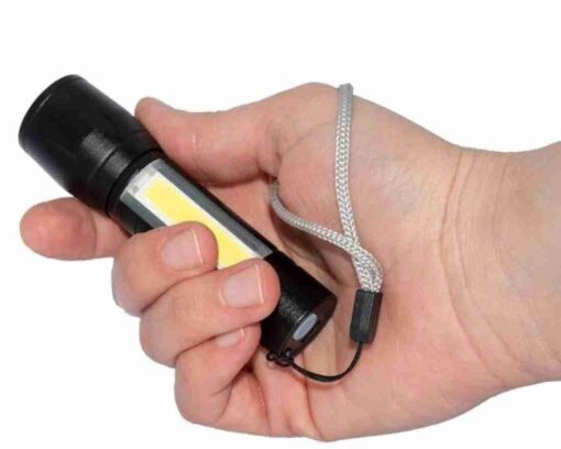 Mini Torch Light Rechargeable Micro USB - Image 3