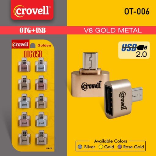 Micro USB OTG Metal Connector