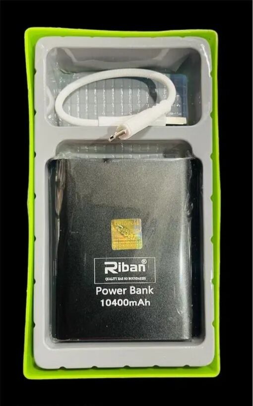 Riban 10400mah Power Bank | 6 Months Warranty - Image 2